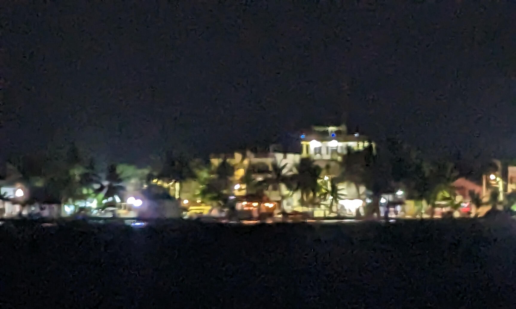 Nighttime on Caye Caulker